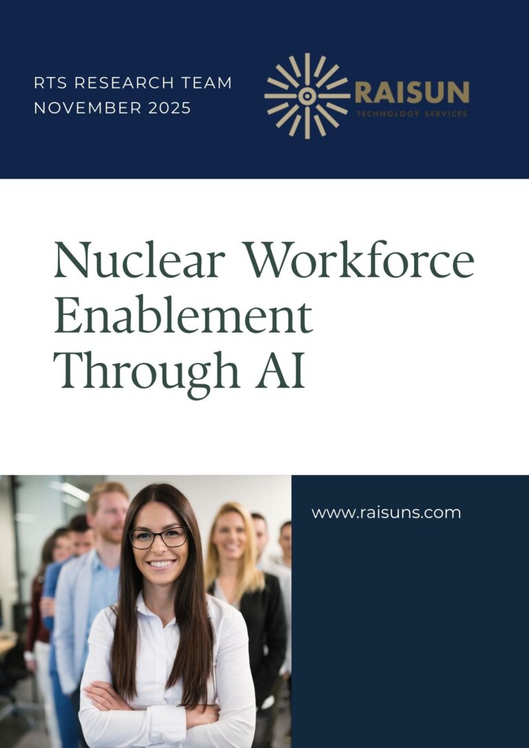 Cover of the RTS report Nuclear Workforce Enablement